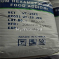 Sodium Hexametaphosphate (SHMP) 식품 등급
